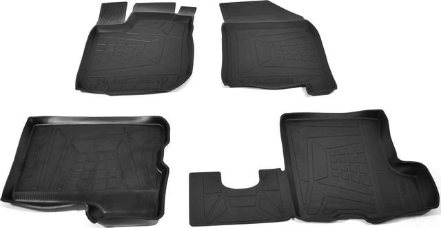 Коврики резиновые Avtodriver AVDTuning для салона Lada Xray с холодильником 2016-2026. Артикул ADRPLR296