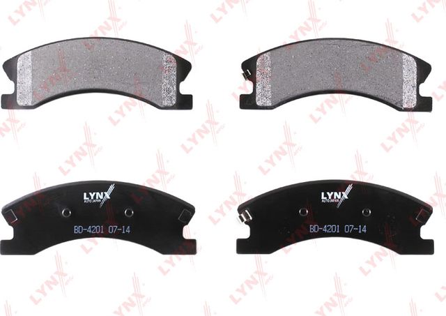 Тормозные колодки LYNXauto передние для Jeep Grand Cherokee II (WJ) 1999-2005. Артикул BD-4201