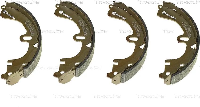 Тормозные колодки Brembo ESSENTIAL LINE задние для Toyota Corolla E80 1983-1989. Артикул S 83 504