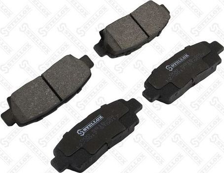 Тормозные колодки Stellox. Артикул 000 581B-SX