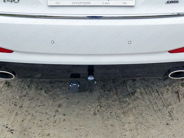Фаркоп ТСС оцинкованный для Hyundai i40 2011-2018. Артикул TCU00034