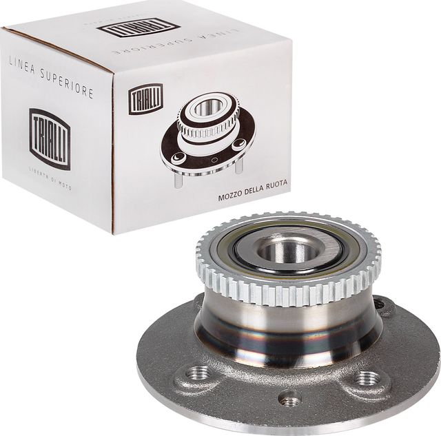 Ступица колеса с интегрированным подшипником (в сборе) Trialli задняя для Nissan Kubistar X76 2003-2026. Артикул MR 0980