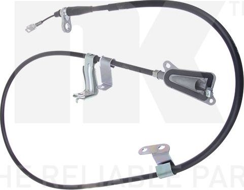 Трос ручника (тросик ручного тормоза) NK. Артикул 9022121