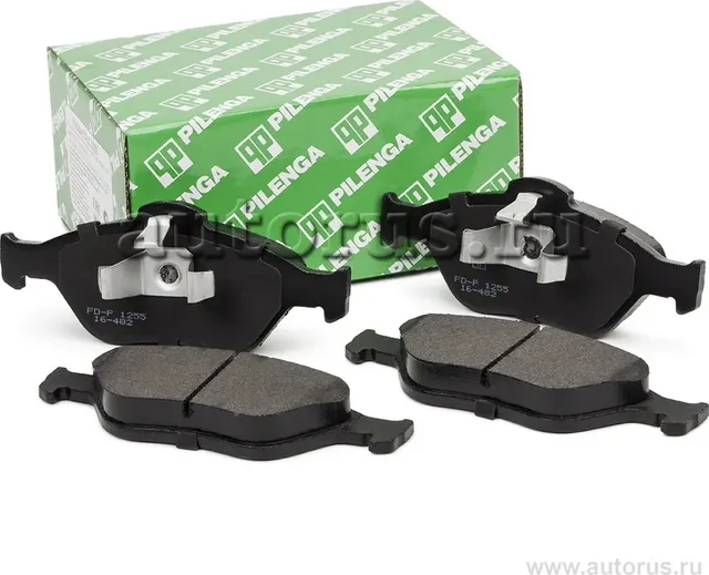 PILENGA Колодки тормозные дисковые передние  FORD FIESTA  FUSION  MAZDA 2. Артикул fd-p1255