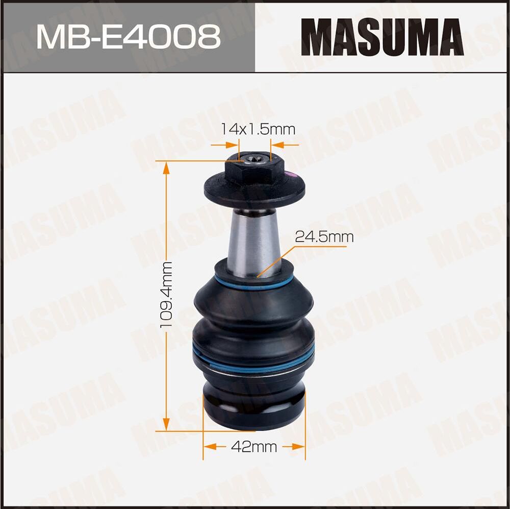 Шаровая опора MASUMA front low AUDI A4 11-15 Masuma. Артикул MBE4008