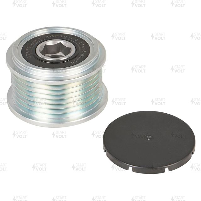 Муфта генератора обгонная StartVOLT для Toyota Land Cruiser Prado 90 2000-2002. Артикул SGP 1916D