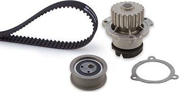 Помпа (водяной насос) с комплектом ремня ГРМ Gates PowerGrip® для ВАЗ Samara (2108, 2109, 2113, 2114) 1988-2013. Артикул KP15521XS-1