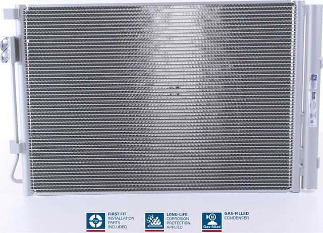 Радиатор кондиционера (конденсатор) Nissens (алюминий) для Hyundai i20 I 2012-2015. Артикул 940243