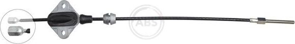 Трос ручника (тросик ручного тормоза) ABS передний для Mazda 2 II (DE) 2007-2015. Артикул K13849