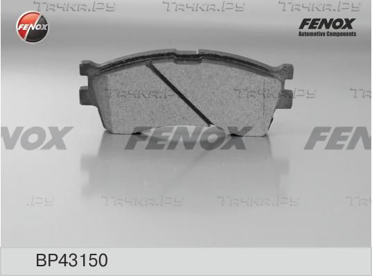 Тормозные колодки Fenox передние для Kia Clarus I 1996-2001. Артикул BP43150