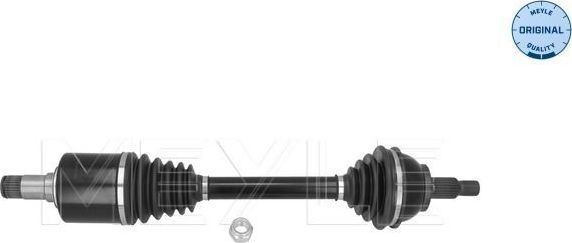 Полуось (привод в сборе, приводной вал) Meyle Original передняя левая для Mercedes-Benz A-Класс II (W169) 2004-2012. Артикул 014 498 0017