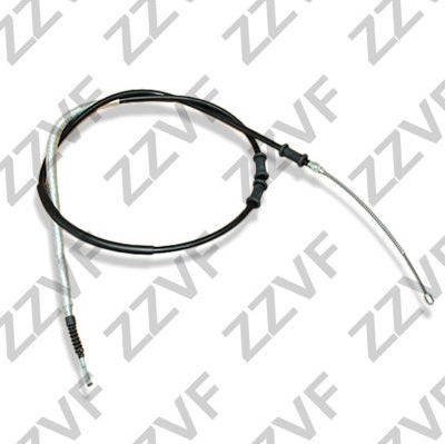 Трос ручника (тросик ручного тормоза) ZZVF. Артикул ZVTC059