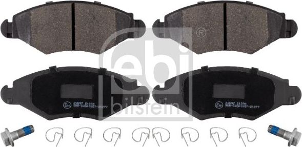 Тормозные колодки Febi Bilstein. Артикул 16575