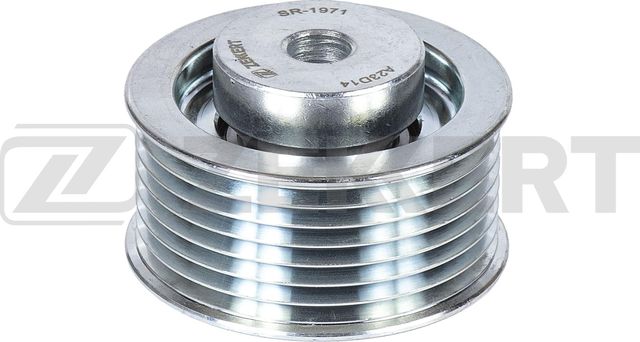 Направляющий (ведущий) ролик приводного поликлинового ремня Zekkert нижний для Suzuki Grand Vitara III 2005-2015. Артикул SR-1971