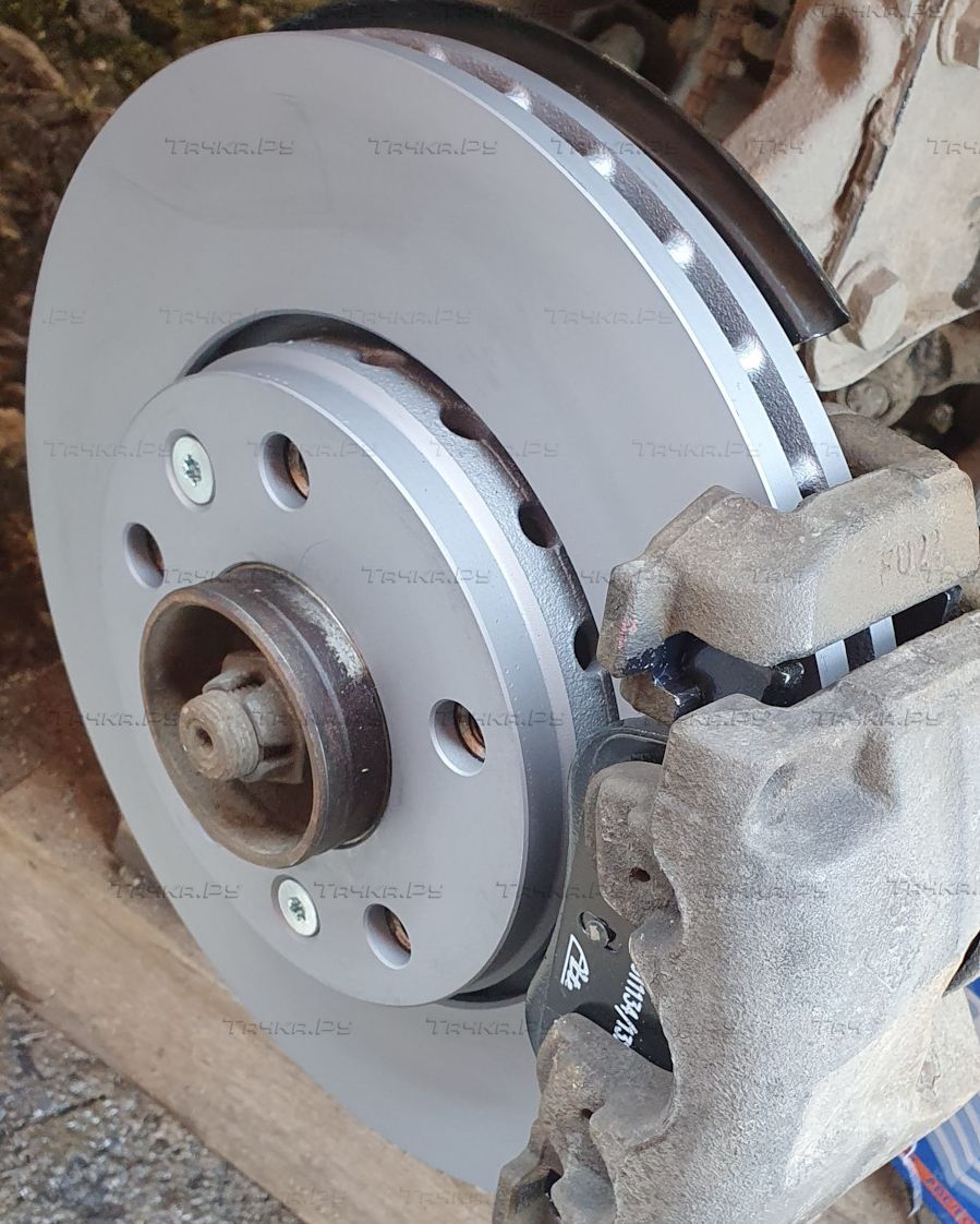 Тормозной диск ATE передний для Renault Laguna III 2007-2015. Артикул 24.0124-0221.1