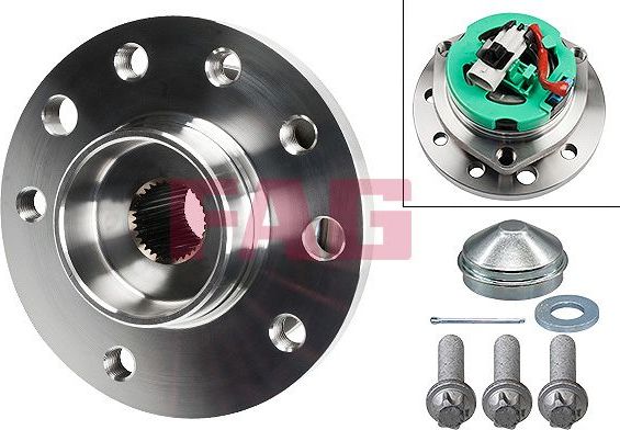 Ступица колеса с интегрированным подшипником Fag. Артикул 713 6440 60