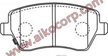 PF2800_Колодки NISSAN Micra K12, Note E11, SUZUKI Swift, RENAULT Clio (2003-) пе (Aiko). Артикул PF2800
