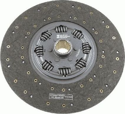 Диск сцепления SACHS для Volvo  FM9 2001-2005. Артикул 1878 001 215