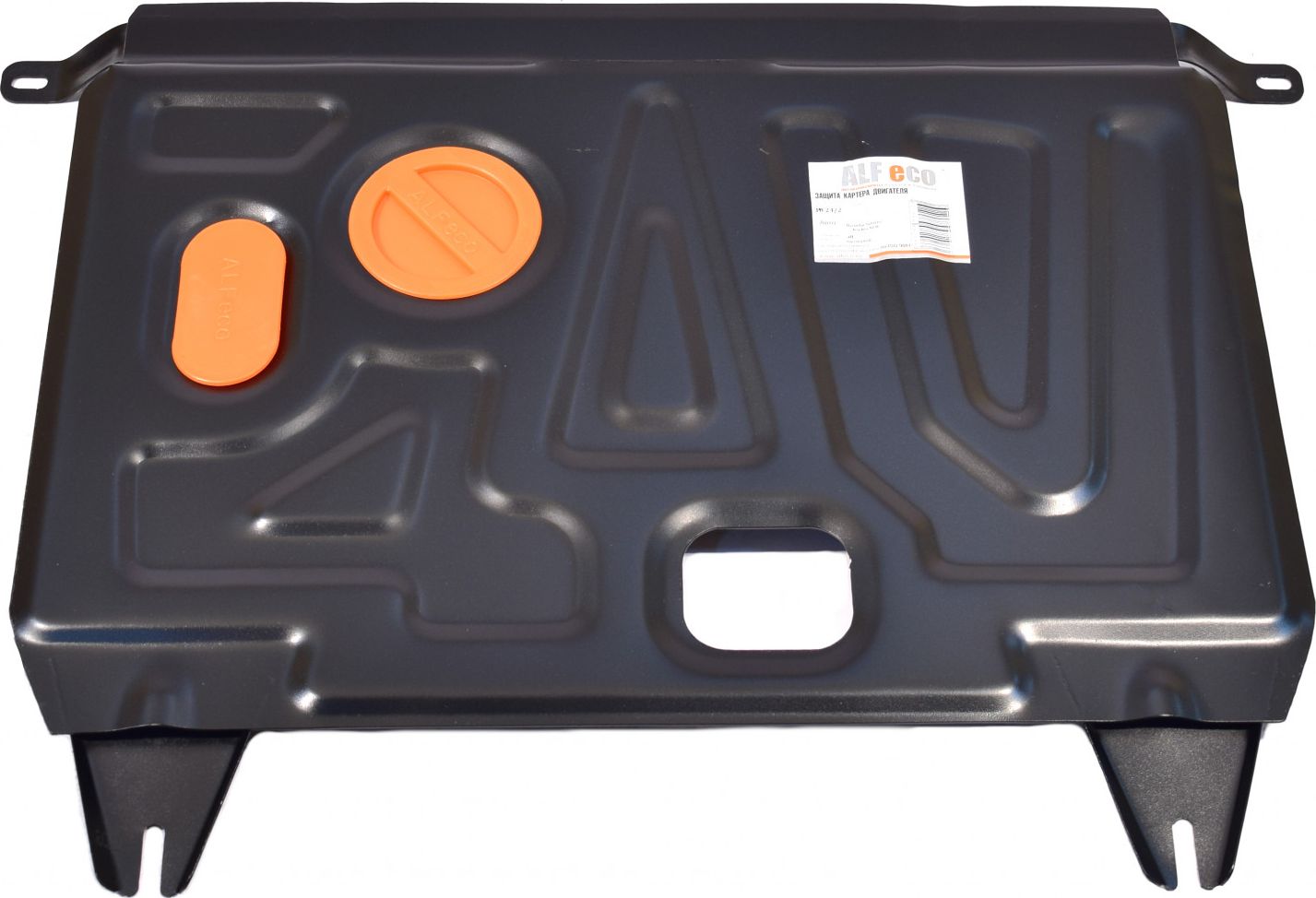 Защита Alfeco для картера и КПП Kia Rio III 2011-2017. Артикул ALF.10.24.2