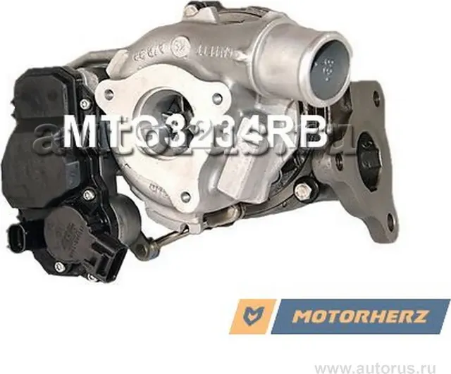 Турбокомпрессор оригинальный восстановленный (Motorherz). Артикул MTG3234RB