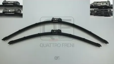 ЩЕТКА СТЕКЛООЧИСТИТЕЛЯ FR КОМПЛЕКТ (Quattro Freni). Артикул QF21N00008