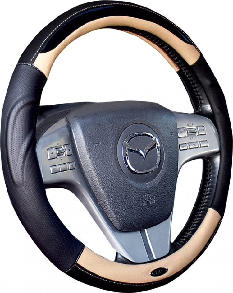 Оплётка на руль Hadar Rosen Rodeo (размер XL, искусственная кожа, цвет БЕЖЕВЫЙ). Артикул 30389