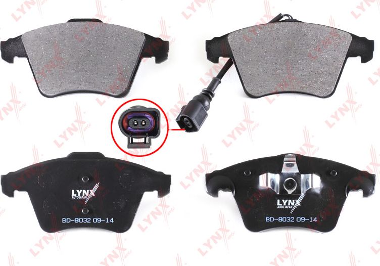 Тормозные колодки LYNXauto. Артикул BD-8032