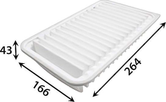 Воздушный фильтр JS Asakashi для Suzuki Splash I 2010-2015. Артикул A29001