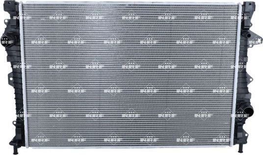 Радиатор охлаждения двигателя NRF (алюминий). Артикул 550269