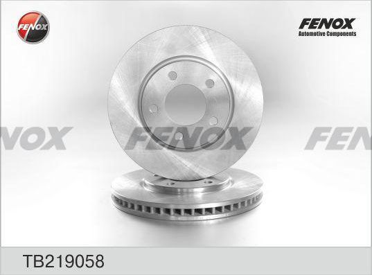 Тормозной диск Fenox передний для Dodge Caravan IV 2000-2007. Артикул TB219058