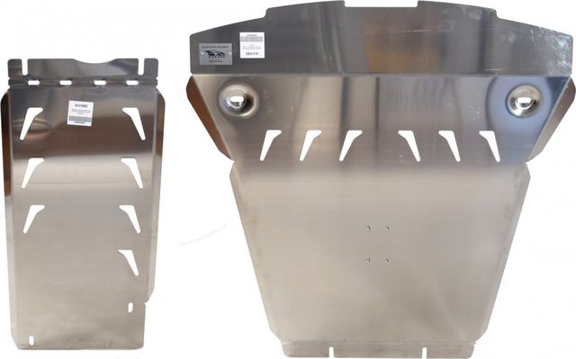 Защита алюминиевая АВС-Дизайн для картера, КПП BMW X6 E71 2011-2014. Артикул 34.01ABC