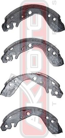 Тормозные колодки Akyoto Packing AKYOTO. Артикул AKS-5534