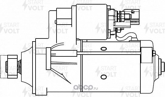 Стартер StartVOLT. Артикул LSt 1845