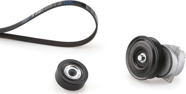 Приводной ремень поликлиновой с роликами (комплект) Gates Micro-V®. Артикул K016PK1928