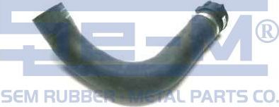 Патрубок системы охлаждения (радиатора) Sem Lastik для IVECO Stralis 2002-2011. Артикул 10596