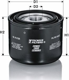 Масляный фильтр  Tecneco Filters. Артикул OL10268/1