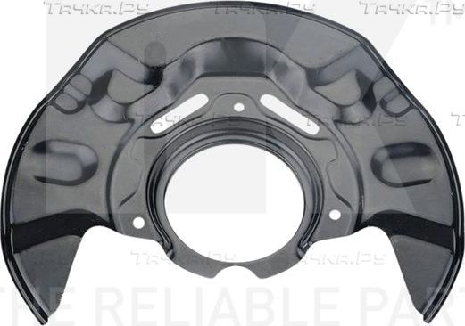 Кожух (щиток) тормозного диска NK передний левый для Toyota Corolla E120, E130 2001-2008. Артикул 234513