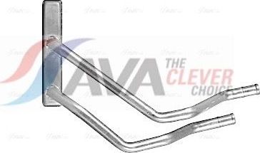 Радиатор отопителя (печки) AVA для Nissan Qashqai I 2010-2010. Артикул DN6476