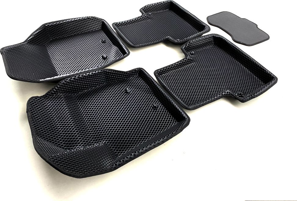 Коврики Euromat 3D EVA для салона Volvo XC90 2002-2014. Артикул EM3DEVA-005508