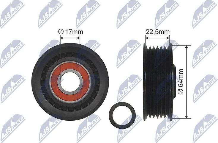 Поперечный рычаг передней подвески NTY. Артикул ZWD-RE-003