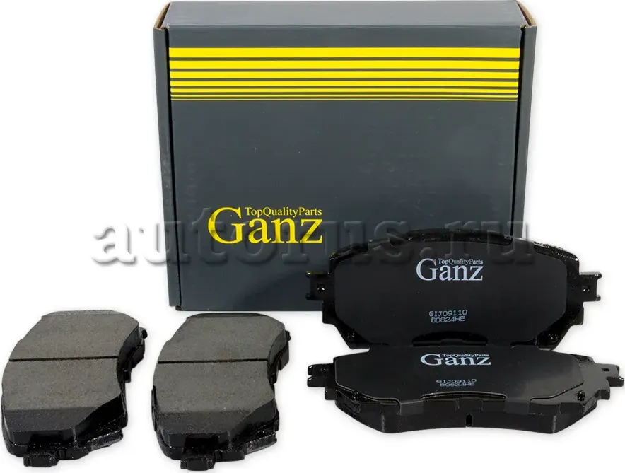 Колодки торм.пер. (Ganz). Артикул GIJ09110