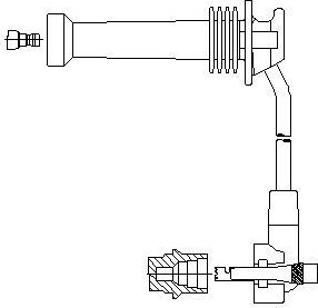 Высоковольтные провода (провода зажигания) Bremi для Ford Mondeo II 1996-1998. Артикул 813/15