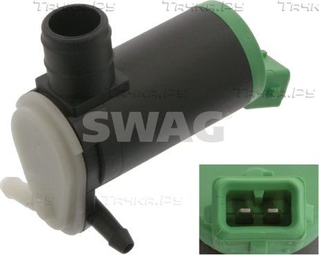 Насос омывателя лобового стекла SWAG для Citroen Berlingo I 1996-2011. Артикул 70 91 4361