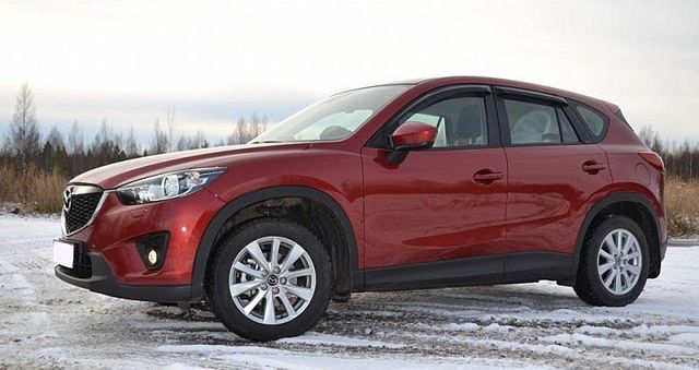 Дефлекторы SIM для окон Mazda CX-5 I 2012-2017. Артикул SMACX51232