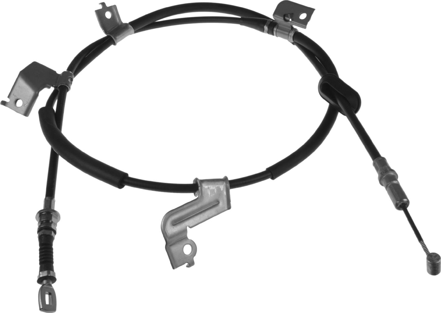 Трос ручника (тросик ручного тормоза) Blue Print. Артикул ADH246167