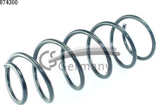 Пружина подвески CS-Germany передняя для Peugeot 406 I 2000-2004. Артикул 14.874.300