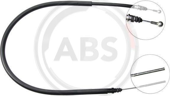 Трос ручника (тросик ручного тормоза) ABS. Артикул K16517