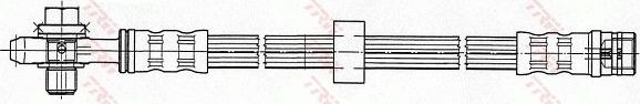 Тормозной шланг TRW передний правый/левый для Skoda Octavia Tour 1996-2010. Артикул PHD349