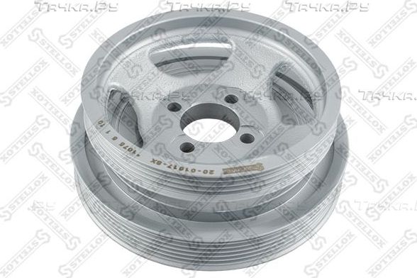 Шкив коленвала Stellox для Fiat Linea 2007-2026. Артикул 20-01017-SX