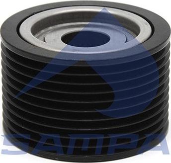 Натяжной ролик (натяжитель) приводного поликлинового ремня Sampa. Артикул 035.076